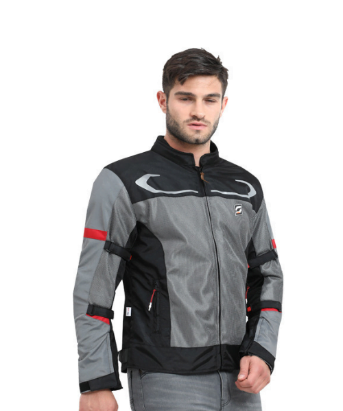 Solace Air-X Motorcycle Riding Jacket L2 - Grey