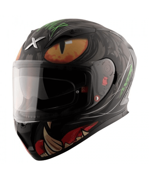 Axor Street Panther Helmet - Dull Black Grey