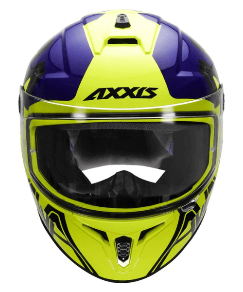 Axxis Draken S Dekers Helmet - Fluorescent Yellow