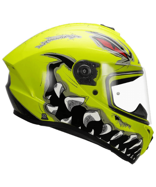Axxis Draken S Forza Helmet - Fluorescent Yellow