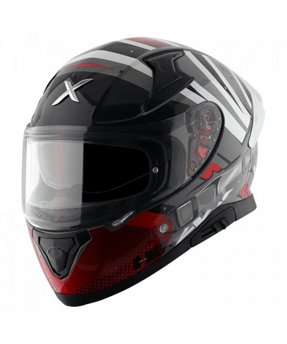 Axor Apex Hex-2 Helmet - Cool Grey Red