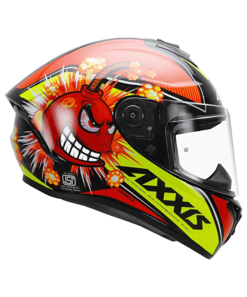 Axxis Draken S Boms Helmet - Red