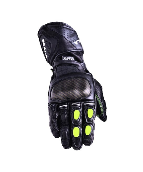 Scala Trekker Riding Gloves - Black Hi Viz