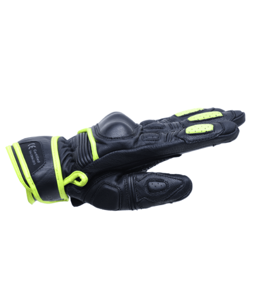 Solace Ramble CE Riding Gloves - Neon