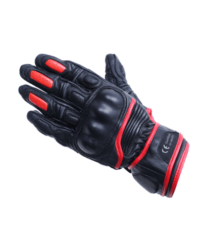 Solace Ramble CE Riding Gloves - Red