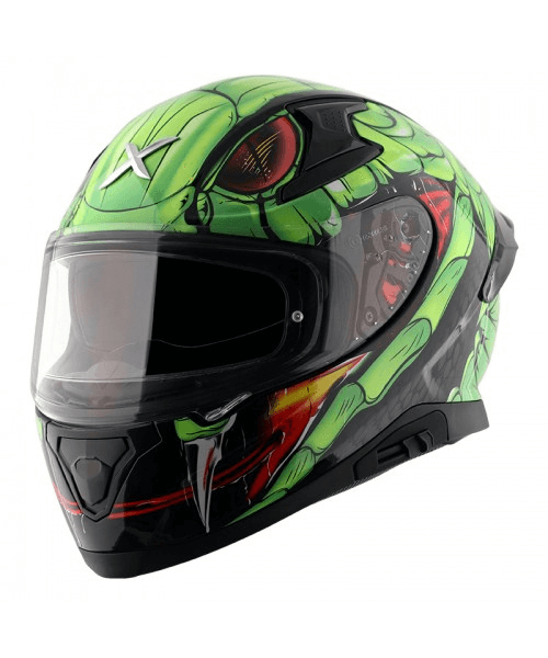 Axor Apex Venomous D/V Helmet - Black Neon Green