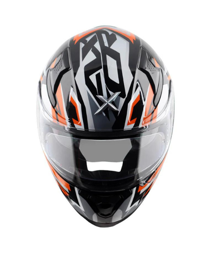 Axor Apex Streak Helmet - Gloss Black Orange