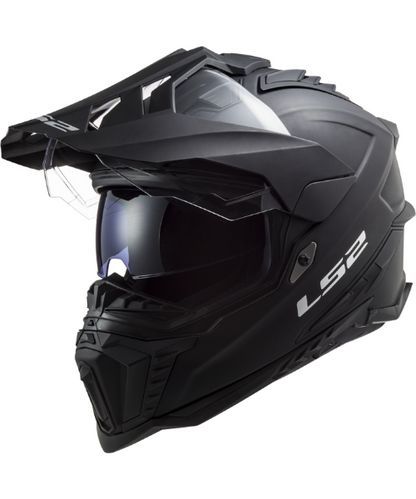 LS2 MX701 Explorer Helmet - Matt Black