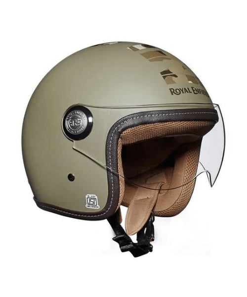 Royal Enfield Chopper MLG Camo Helmet - Desert Storm