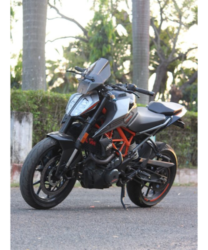 Kybermoto KTM Duke 125/250 Gen-2 K1 Windscreen - Smoke Black