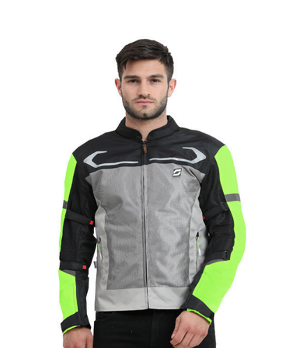 Solace Air-X Motorcycle Riding Jacket L2 - Neon