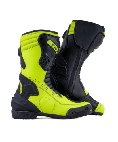 Tarmac Speed Riding Boots - Black Fluorescent