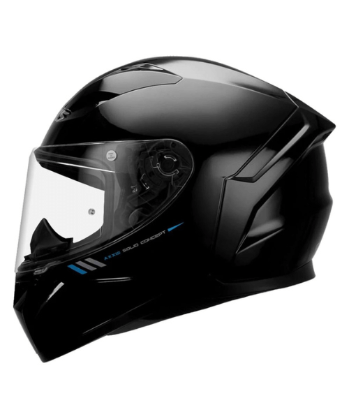 Axxis Segment Solid Gloss Black Helmet