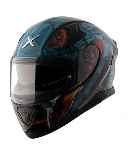 Axor Apex Venomous D/V Helmet - Black Matt Blue