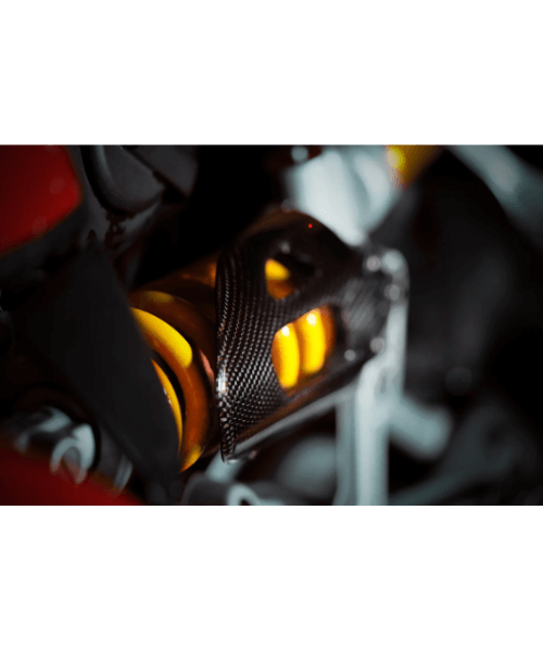 RLZ Carbon Fiber Shock Guard For Ducati Panigale 899,959,1199 & 1299