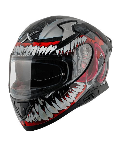 Axor Apex Marvel Venom Helmet - Gloss Black Red