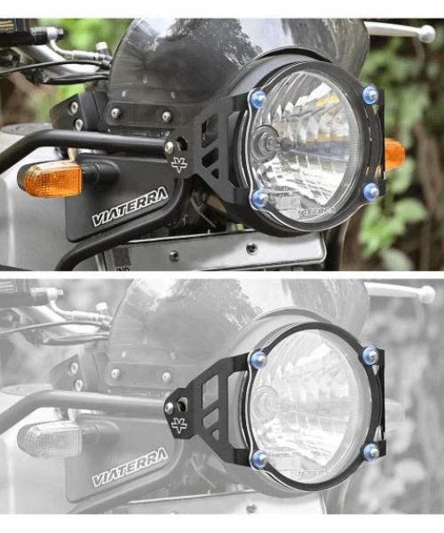 Viaterra Headlight Guard ? Royal Enfield Himalayan