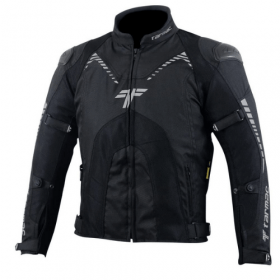 Tarmac Corsa Black Riding Jacket with Safe Tech Protectors - Black