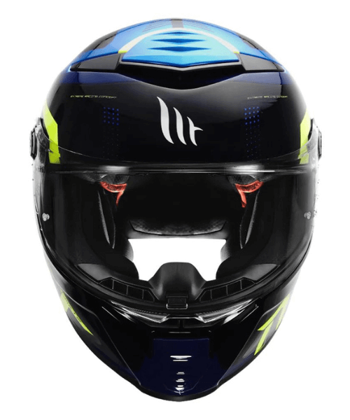 MT Thunder 4SV Goblin Helmet - Fluorescent Yellow