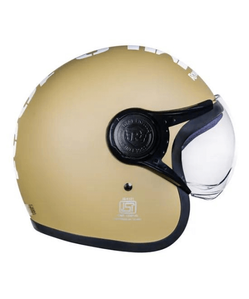 Royal Enfield Jet Open Face MLG Helmet - Matt Desert Storm