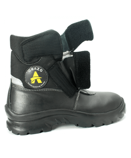 Orazo Picus Velcro Waterproof Riding Boots - Black & Grey
