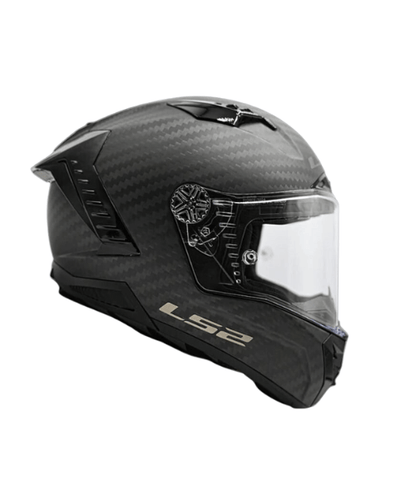 LS2 FF805 Thunder Carbon Racing FIM Helmet - Matt Black