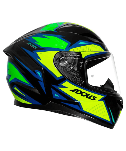 Axxis Segment Mad Helmet - Gloss Fluorescent Yellow