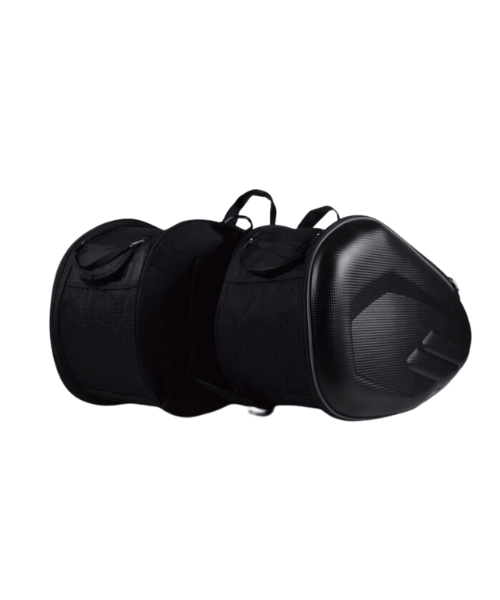 Moto Vanguard Oxford 25-50L Saddle Bag