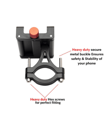 Yellowfin Claw Grip Mini Mobile Mount - Mini Black