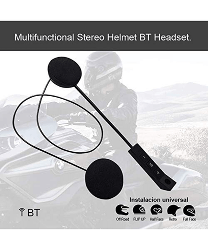 Helmet Bluetooth Headset