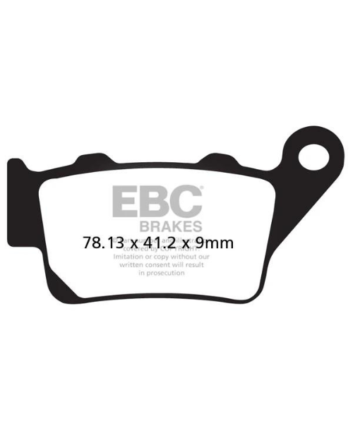 EBC Brake Pads - Double H Sintered Rear Brakes - FA213HH