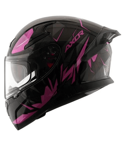 Axor Apex Hunter Helmet- Gloss Black Pink