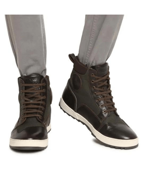 Royal Enfield Ambler Riding Boots - Brown Olive