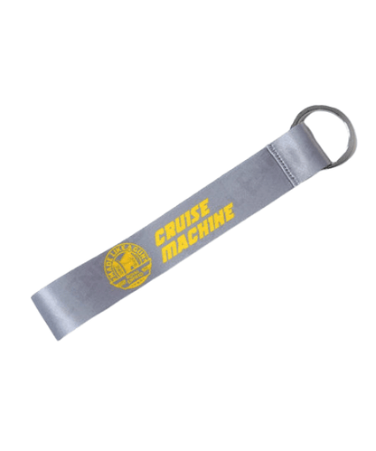 Fast Bend Meteor Cloth Keychain - Grey