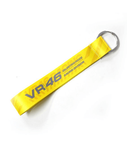 Fast Bend Rossi Racing Cloth Keychain - Yellow