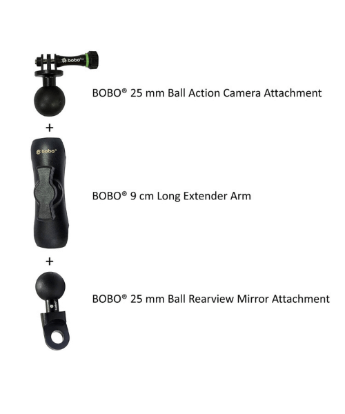 BOBO BM9 Action Camera Bike Mount Combo