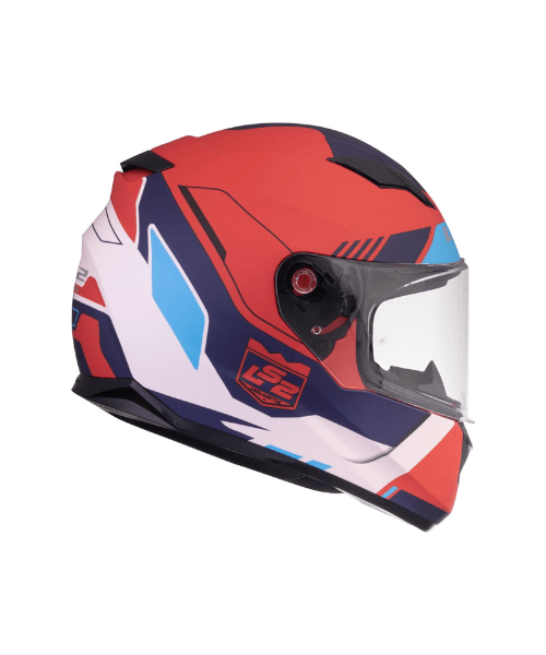 LS2 FF320 Stream Evo Xplorer With Pinlock Helmet - Gloss White Red