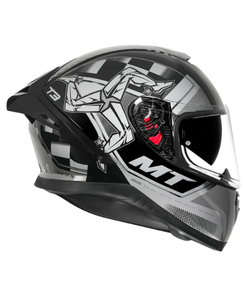 MT Thunder 3 SV Pro Helmet - ISLE Gloss Grey