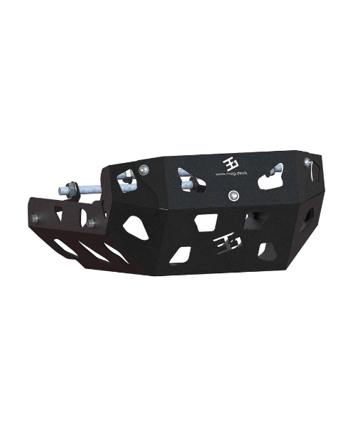 Meg Bash Plate for Yamaha FZ 250 - Stone Black