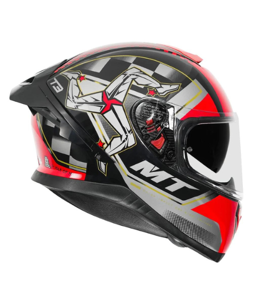 MT Thunder 3 SV Pro Helmet - ISLE Gloss Red