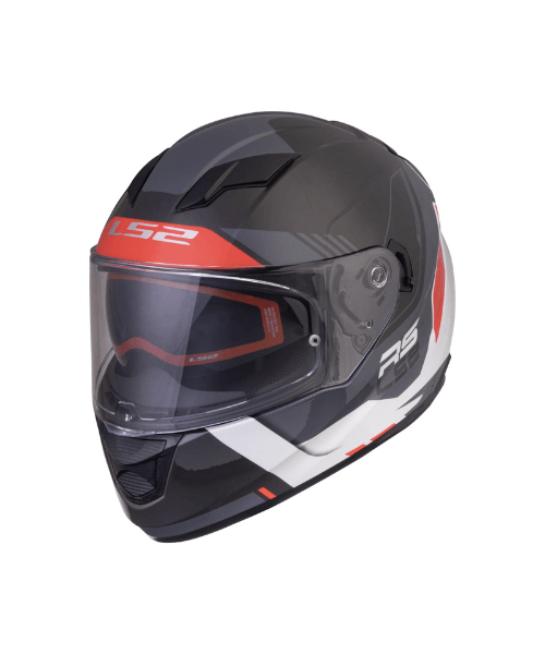 LS2 FF320 Stream Evo Xplorer With Pinlock Helmet - Matt White Black