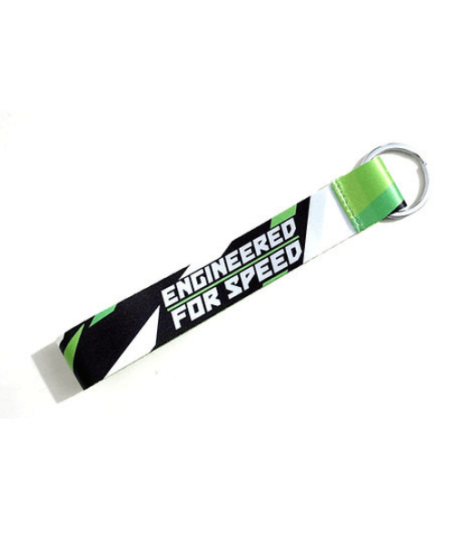 Fast Bend Ninja 300 Cloth Keychain - Green