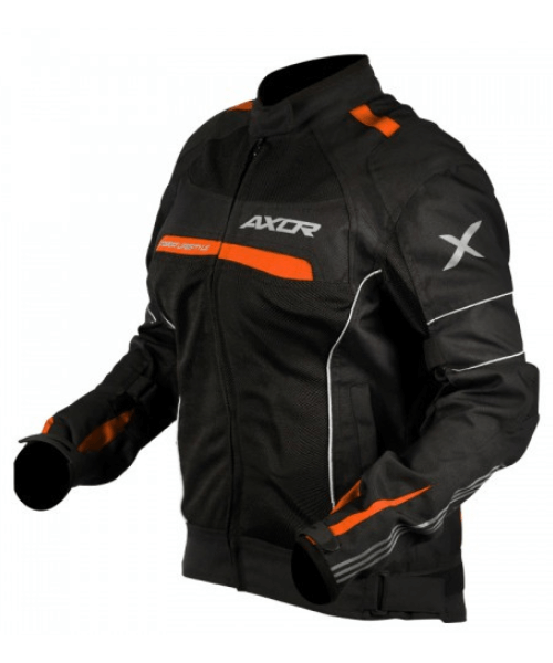 Axor Diva Riding Jacket - Black Orange