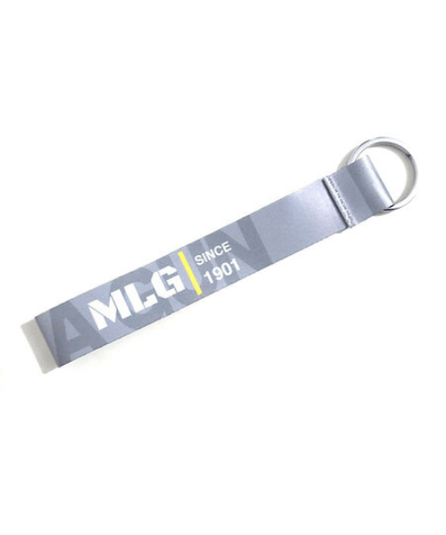 Fast Bend Royal Enfield MLG Cloth Keychain - Silver