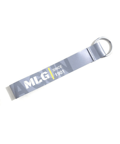 Fast Bend Royal Enfield MLG Cloth Keychain - Silver