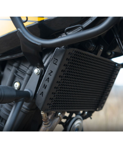 Zana Radiator Guard Aluminium Black For Himalayan 450 - ZI-8438