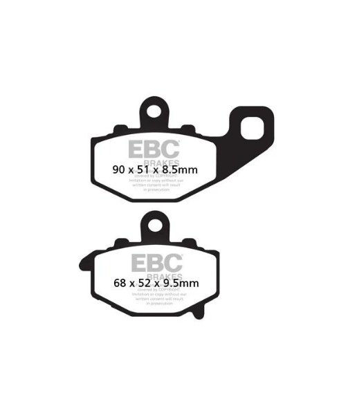 EBC Brake Pads - Double H Sintered Rear Brakes - FA192HH