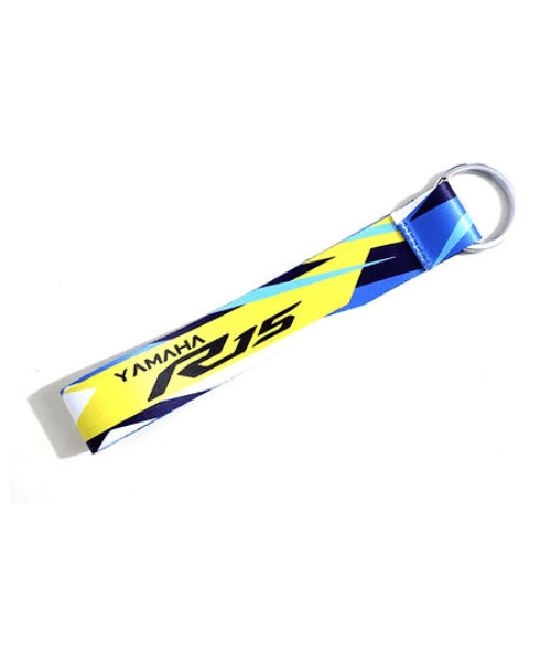 Fast Bend Yamaha R15 Cloth Keychain - Blue