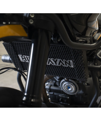 Zana Radiator Guard Black With Himalayan Logo For Himalayan 452 - ZI-8444