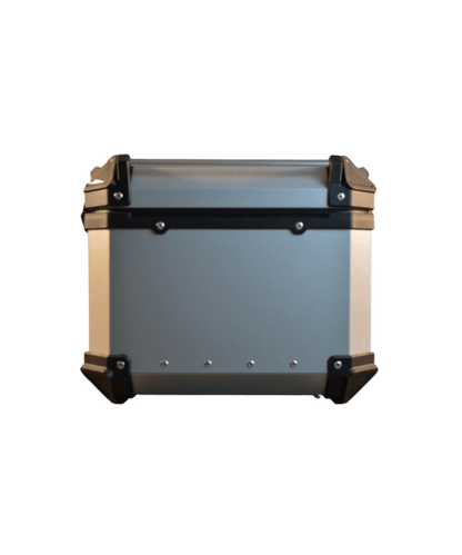 Moto Vanguard Aluminium Top Box 45 Ltr - Silver